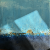 Картина Deep blue cracks from PurrSome